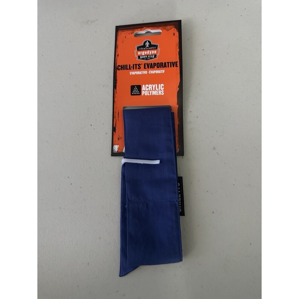 Chill Its Cooling Bandana, Lined with Evaporative PVA Blue #6700